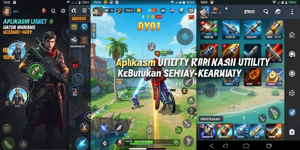 Tampilan utama <strong>DY01</strong> yang sederhana dan intuitif untuk pengguna.