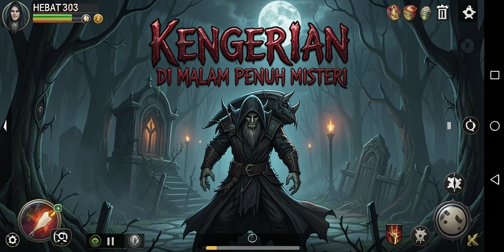 Gameplay menegangkan dengan elemen Horror yang mencekam.